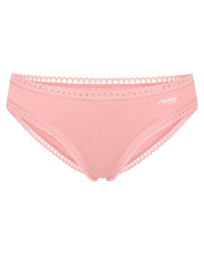 Mini calzoncillo algodón Sloggi GO Crush (Paquete de 3) (Imprimé Flamingo)