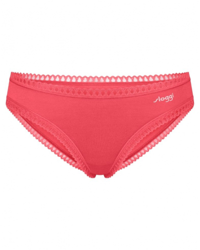 Slip mini coton Sloggi GO Crush (Lot de 3) (Imprimé Flamingo)