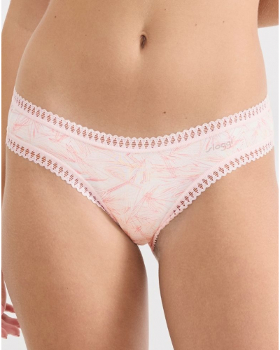 Mini brief cotton Sloggi GO Crush (Pack of 3) (Imprimé Flamingo)