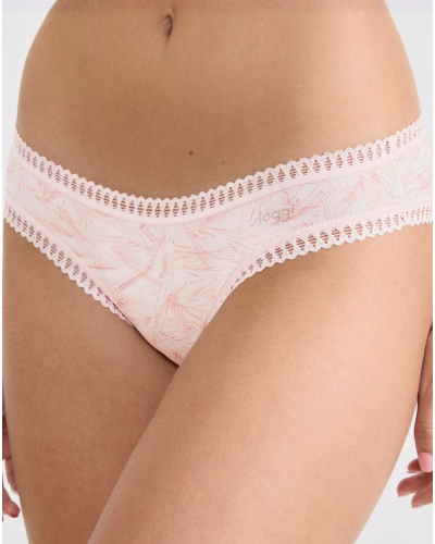 Mini calzoncillo algodón Sloggi GO Crush (Paquete de 3) (Imprimé Flamingo)