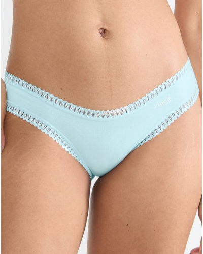 Mini calzoncillo algodón Sloggi GO Crush (Paquete de 3) (Imprimé Fresh Mint)