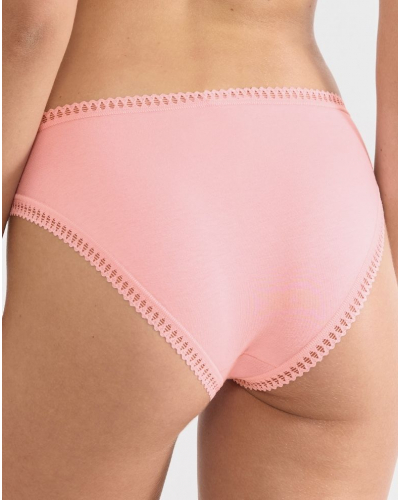 Calzoncillo escotado algodón Sloggi GO Crush (Paquete de 3) (Imprimé Flamingo)