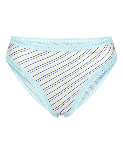 High-cut brief cotton Sloggi GO Crush (Pack of 3) (Imprimé Fresh Mint)