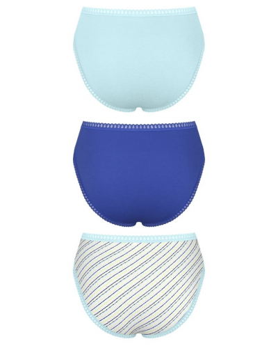 Calzoncillo escotado algodón Sloggi GO Crush (Paquete de 3) (Imprimé Fresh Mint)