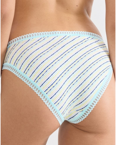 High-cut brief cotton Sloggi GO Crush (Pack of 3) (Imprimé Fresh Mint)