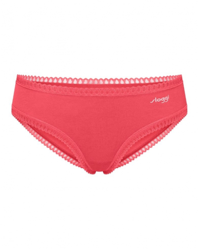 Hipster cotton Sloggi GO Crush (Pack of 3) (Imprimé Flamingo)