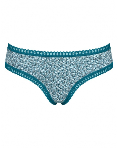 Hipster coton Sloggi GO Crush (Lot de 3) (Imprimé Bleu Canard)