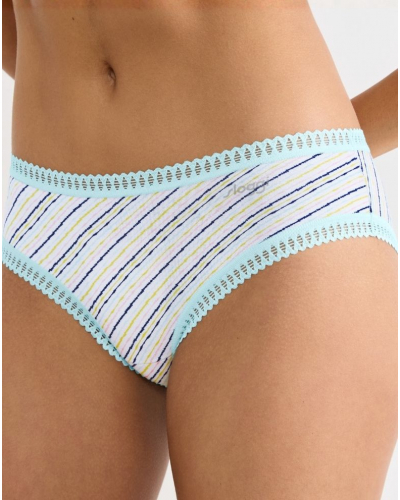 Hipster coton Sloggi GO Crush (Lot de 3) (Imprimé Fresh Mint)