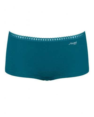 Boxer algodón Sloggi GO Crush (Paquete de 3) (Imprimé Bleu Canard)