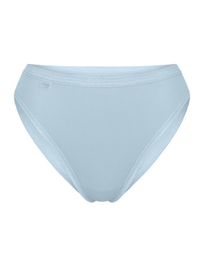 Pack of 3 tai briefs Sloggi Basic + (Blanc/Bleu Ciel/Bleu)