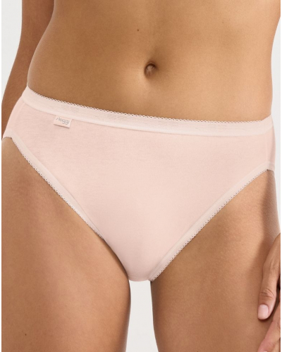 Paquete de 3 calzoncillos tai Sloggi Basic + (Nacre/Rose Pâle/Rose)