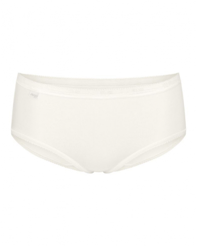 Slips midi Sloggi Basic + (Lot de 3) (Blanc/Bleu Ciel/Bleu)