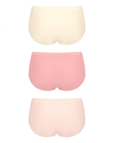 Midi briefs Sloggi Basic + (Pack of 3) (Nacre/Rose Pâle/Rose)