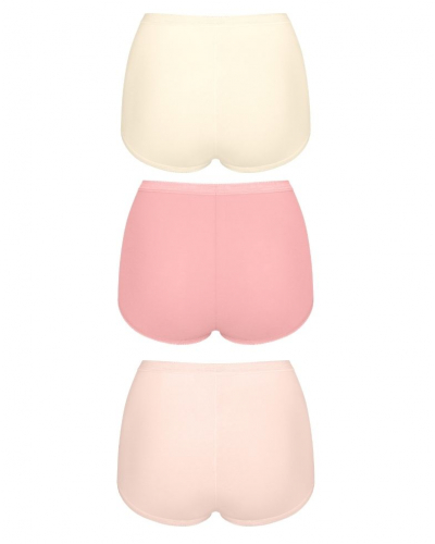 Calzoncillos maxi Sloggi Basic + (Paquete de 3) (Nacre/Rose Pâle/Rose)