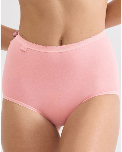 Calzoncillos maxi Sloggi Basic + (Paquete de 3) (Nacre/Rose Pâle/Rose)