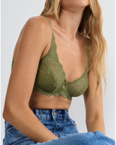 Underwired bra Triumph Amourette (Olive Gold)