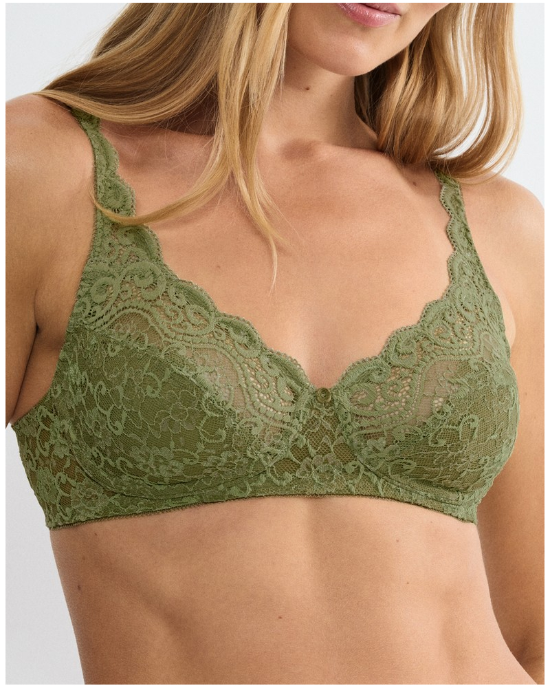 Wireless bra Triumph Amourette (Olive Gold)