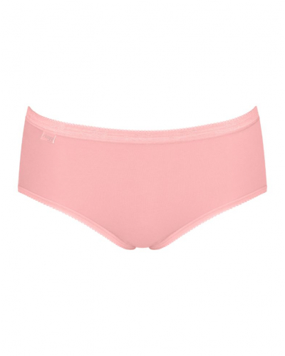 Pack of 4 midi briefs Sloggi Basic+ (Nacre/Rose Pâle/Rose/Corail)