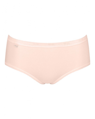 Pack of 4 midi briefs Sloggi Basic+ (Nacre/Rose Pâle/Rose/Corail)