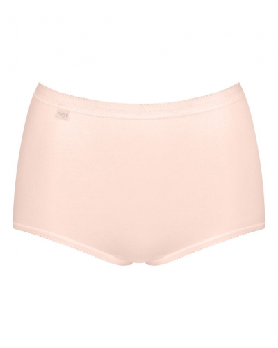 Paquete de 4 bragas maxi Sloggi Basic+ (Nacre/Rose Pâle/Rose/Corail)