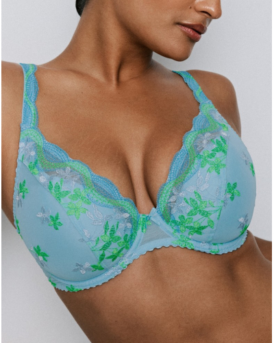 Soutien-gorge plunge coque Prima Donna Cala Luna (Ice Dream)