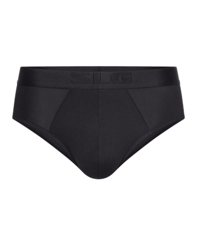 Paquete de 2 calzoncillos algodón Sloggi SLG Base Soft (Negro)