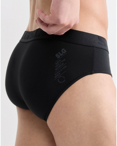 Paquete de 2 calzoncillos algodón Sloggi SLG Base Soft (Negro)