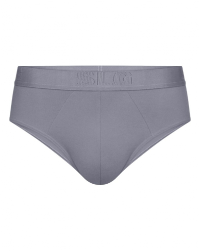 Pack of 2 cotton briefs Sloggi SLG Base Soft (Morandi Grey)