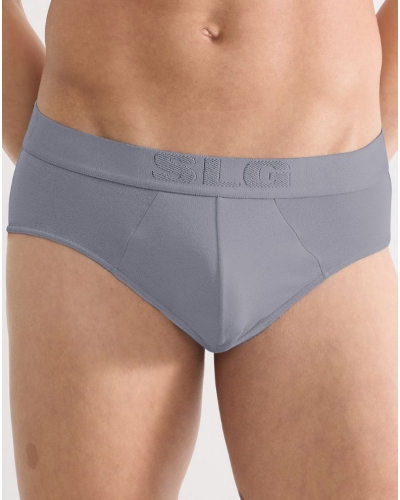 Lot de 2 slips coton Sloggi SLG Base Soft (Morandi Grey)