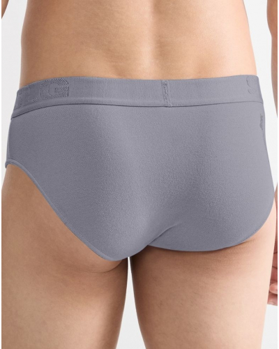 Paquete de 2 calzoncillos algodón Sloggi SLG Base Soft (Morandi Grey)