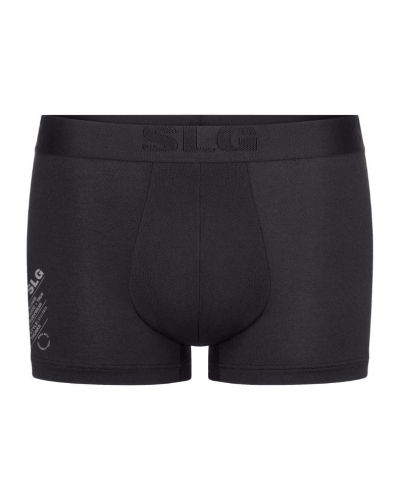 Pack of 2 cotton boxer shorts Sloggi SLG Base Soft (Black)