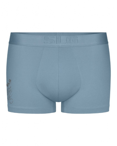 Paquete de 2 boxers de algodón Sloggi SLG Base Soft (Bleu Foncé/Bleu Clair)