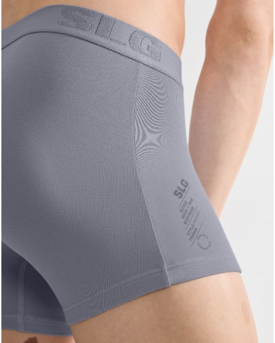 Paquete de 2 boxers de algodón Sloggi SLG Base Soft (Morandi Grey)