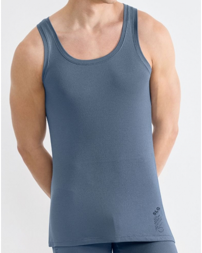 Cotton tank top Sloggi SLG Base Soft (Cloudy Blue)