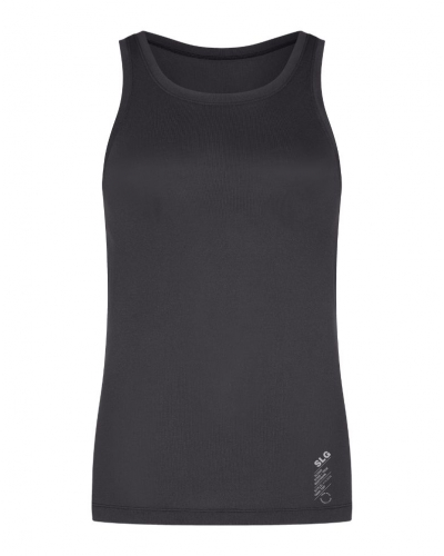 Camiseta de algodón Sloggi SLG Base Soft (Negro)