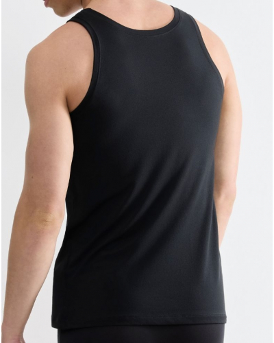 Camiseta de algodón Sloggi SLG Base Soft (Negro)