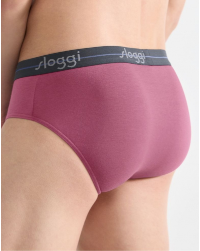 Pack of 2 midi briefs Sloggi Men Start (Marine/Aubergine)