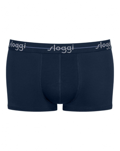 Lot de 2 boxers Sloggi for Men Start (Marine/Aubergine)
