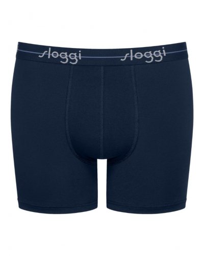 Paquete de 2 boxers largos Sloggi for Men Start (Marine/Aubergine)