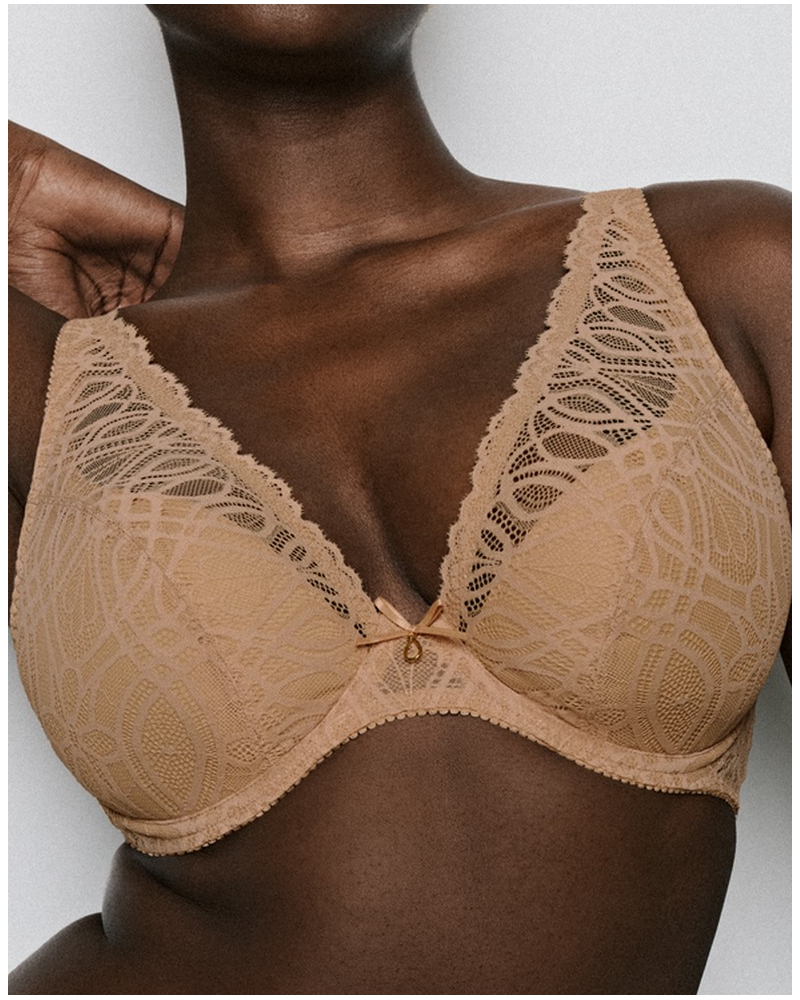 Soutien-gorge plunge demi-mousse Prima Donna Salerno (Candy Ginger)