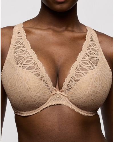 Half padded plunge bra Prima Donna Salerno (Candy Ginger)