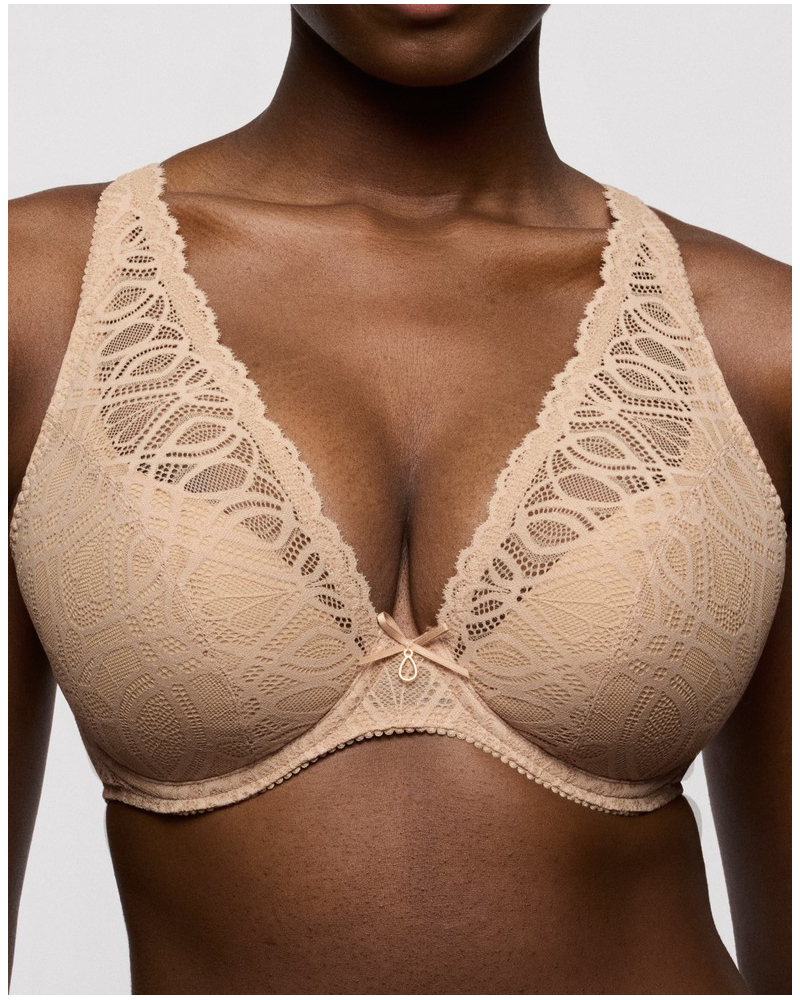 Soutien-gorge plunge demi-mousse Prima Donna Salerno (Candy Ginger)