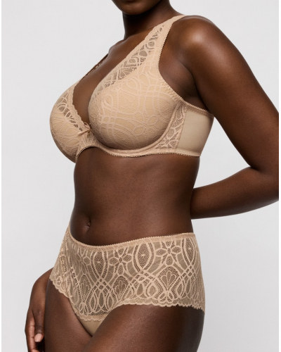 Sujetador plunge con medio relleno Prima Donna Salerno (Candy Ginger)