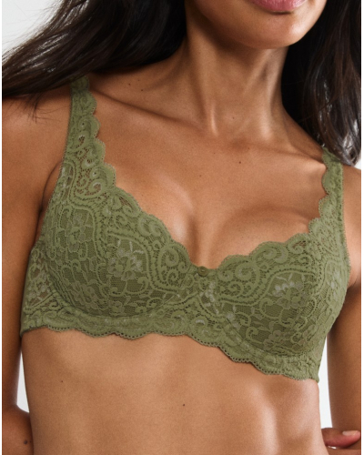 Sujetador balconette Triumph Amourette (Olive Gold)