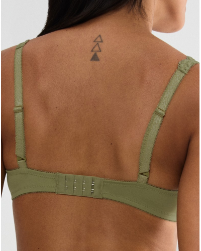 Sujetador balconette Triumph Amourette (Olive Gold)