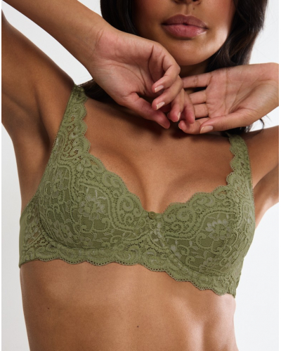 Balcony bra Triumph Amourette (Olive Gold)