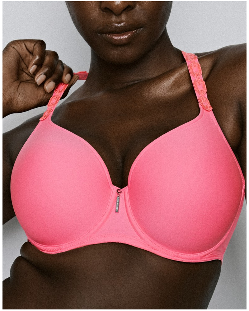 Heart-shaped padded bra Prima Donna Twist Twixie (Happy Pink)