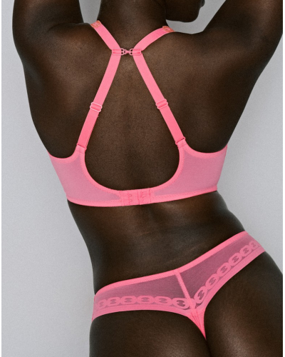 Heart-shaped padded bra Prima Donna Twist Twixie (Happy Pink)