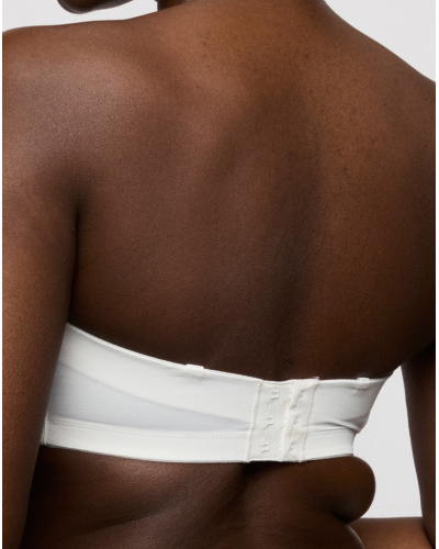 Sujetador bandeau preformado Prima Donna Twist Twixie (Naturel)