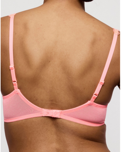 Sujetador balconette costura vertical Marie Jo Annaelle (Neon Peach)